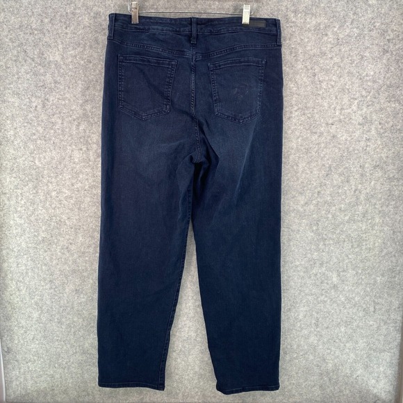 Social Standard by Sanctuary Slim Straight Dark‎ Wash Denim Jeans Womens 12 31 - Picture 3 of 10